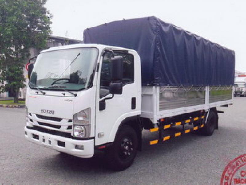 Xe tải ISUZU 5.2 tấn thùng mui bạt - NQR75M