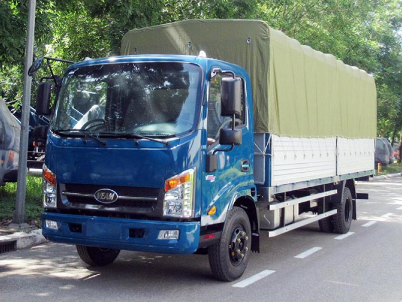 Xe Tải Veam 1.9 tấn thùng bạt 6.1m (VT260-1)